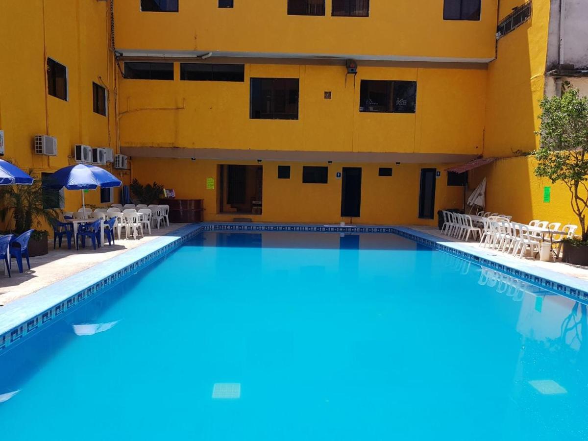 Hotel Arcos Del Parque Acayucan Esterno foto