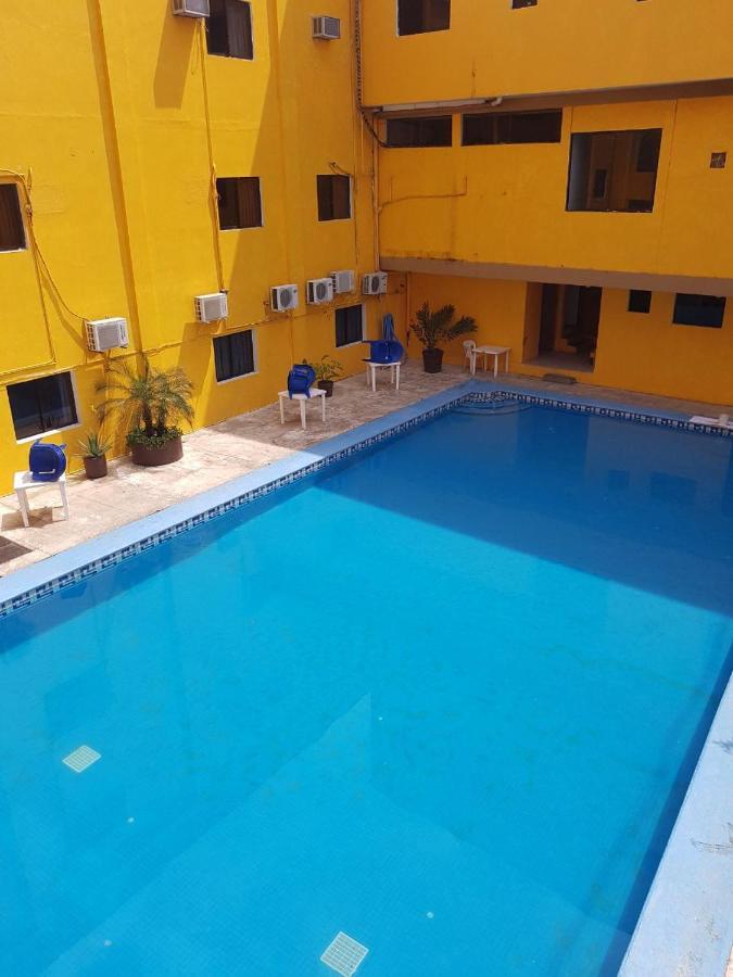 Hotel Arcos Del Parque Acayucan Esterno foto
